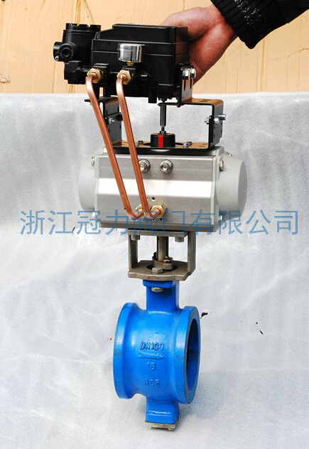 氣動V型調節球閥彌補缺點